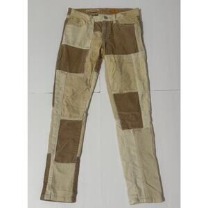 Anthropologie Pilcro Patchwork Corduroy Pants, Size 25